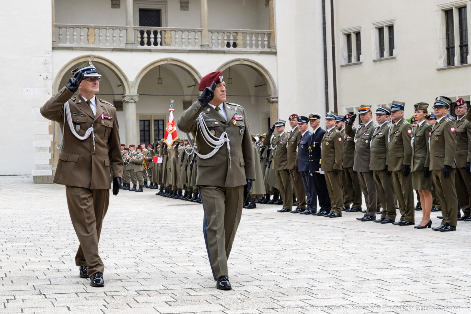 Miszalski, wojsko, Wawel,świeto, 2 KP-DKL, 2 Korpus Polski,  zdjęcia, fotokronik  Autor: Piotr Wojnarowski