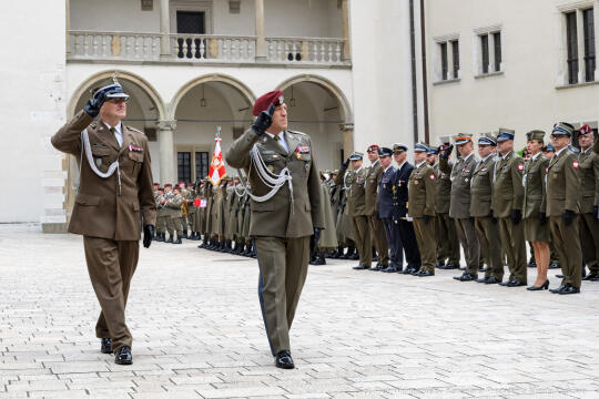 Miszalski, wojsko, Wawel,świeto, 2 KP-DKL, 2 Korpus Polski,  zdjęcia, fotokronik