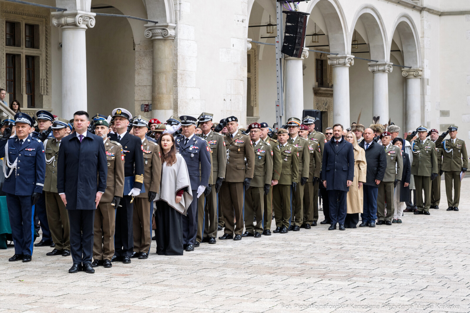 Miszalski, wojsko, Wawel,świeto, 2 KP-DKL, 2 Korpus Polski,  zdjęcia, fotokronik  Autor: Piotr Wojnarowski