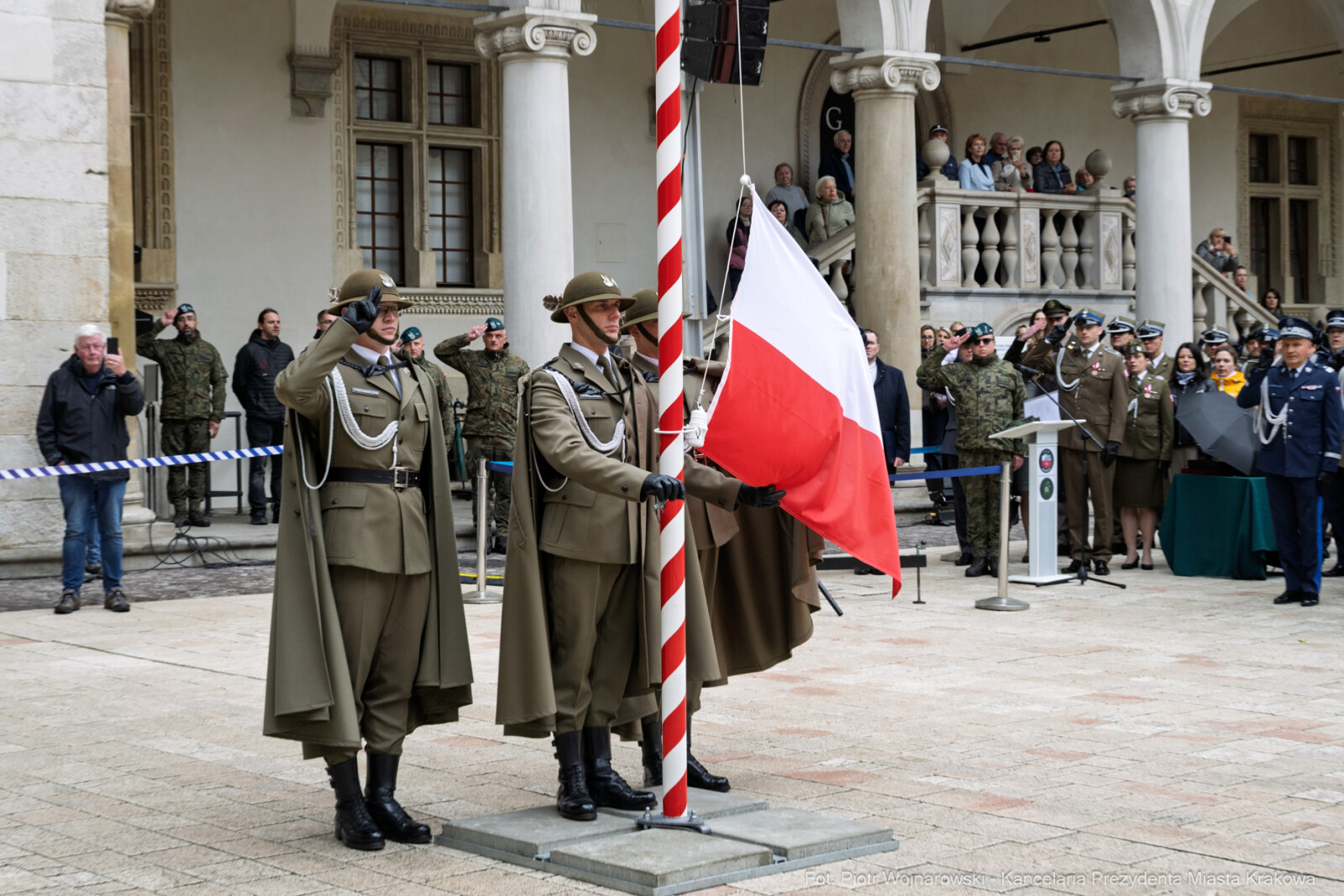 Miszalski, wojsko, Wawel,świeto, 2 KP-DKL, 2 Korpus Polski,  zdjęcia, fotokronik  Autor: Piotr Wojnarowski