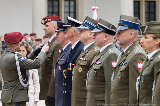 Miszalski, wojsko, Wawel,świeto, 2 KP-DKL, 2 Korpus Polski,  zdjęcia, fotokronik