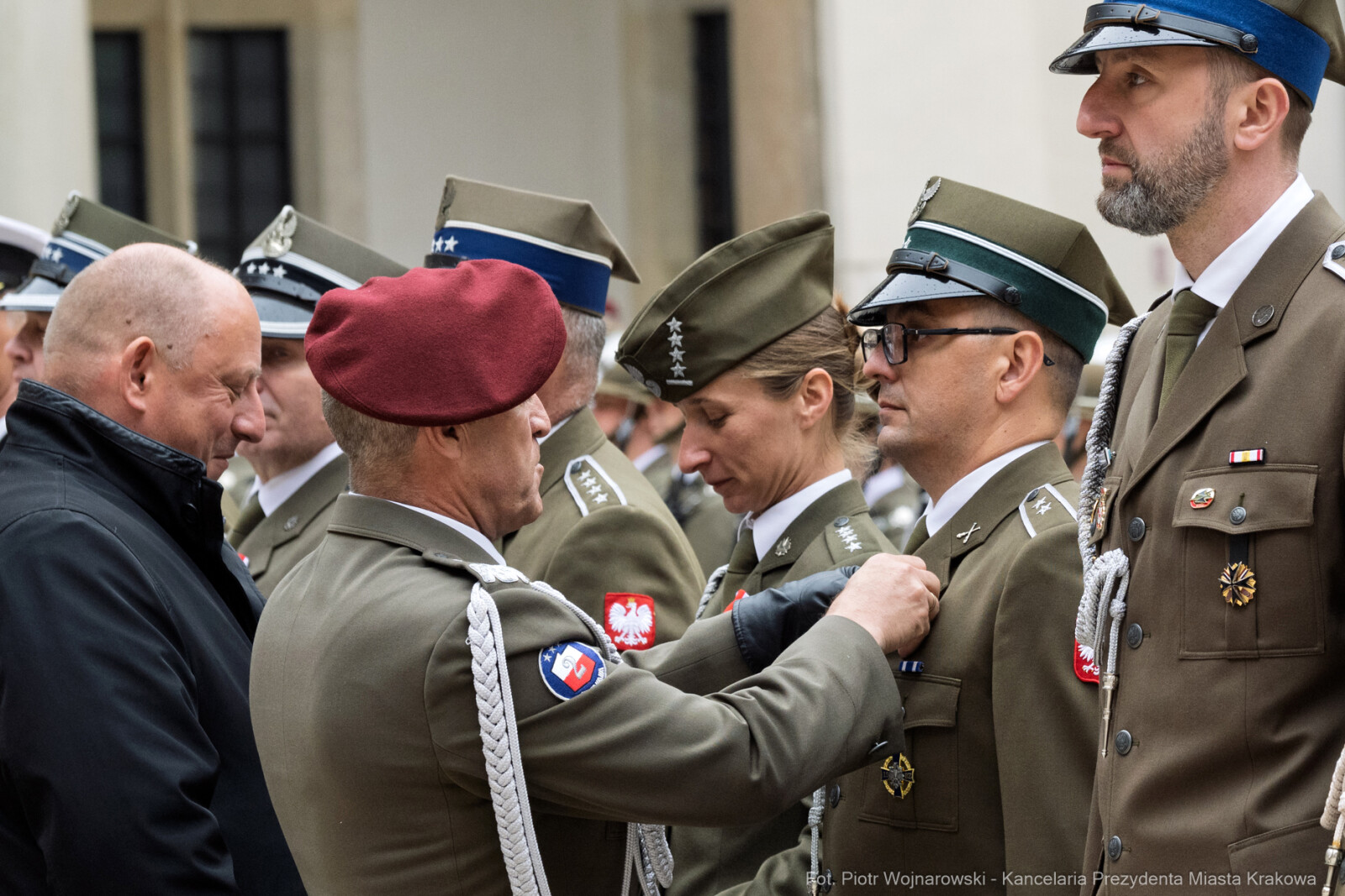 Miszalski, wojsko, Wawel,świeto, 2 KP-DKL, 2 Korpus Polski,  zdjęcia, fotokronik  Autor: Piotr Wojnarowski