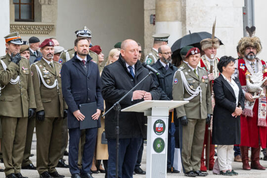 Miszalski, wojsko, Wawel,świeto, 2 KP-DKL, 2 Korpus Polski,  zdjęcia, fotokronik