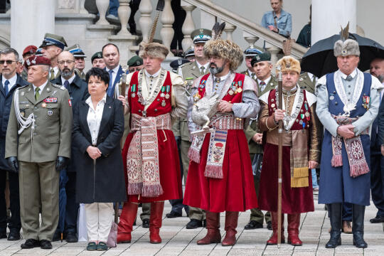 Miszalski, wojsko, Wawel,świeto, 2 KP-DKL, 2 Korpus Polski,  zdjęcia, fotokronik