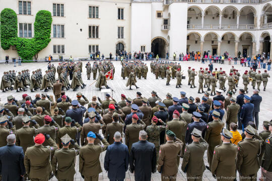 Miszalski, wojsko, Wawel,świeto, 2 KP-DKL, 2 Korpus Polski,  zdjęcia, fotokronik