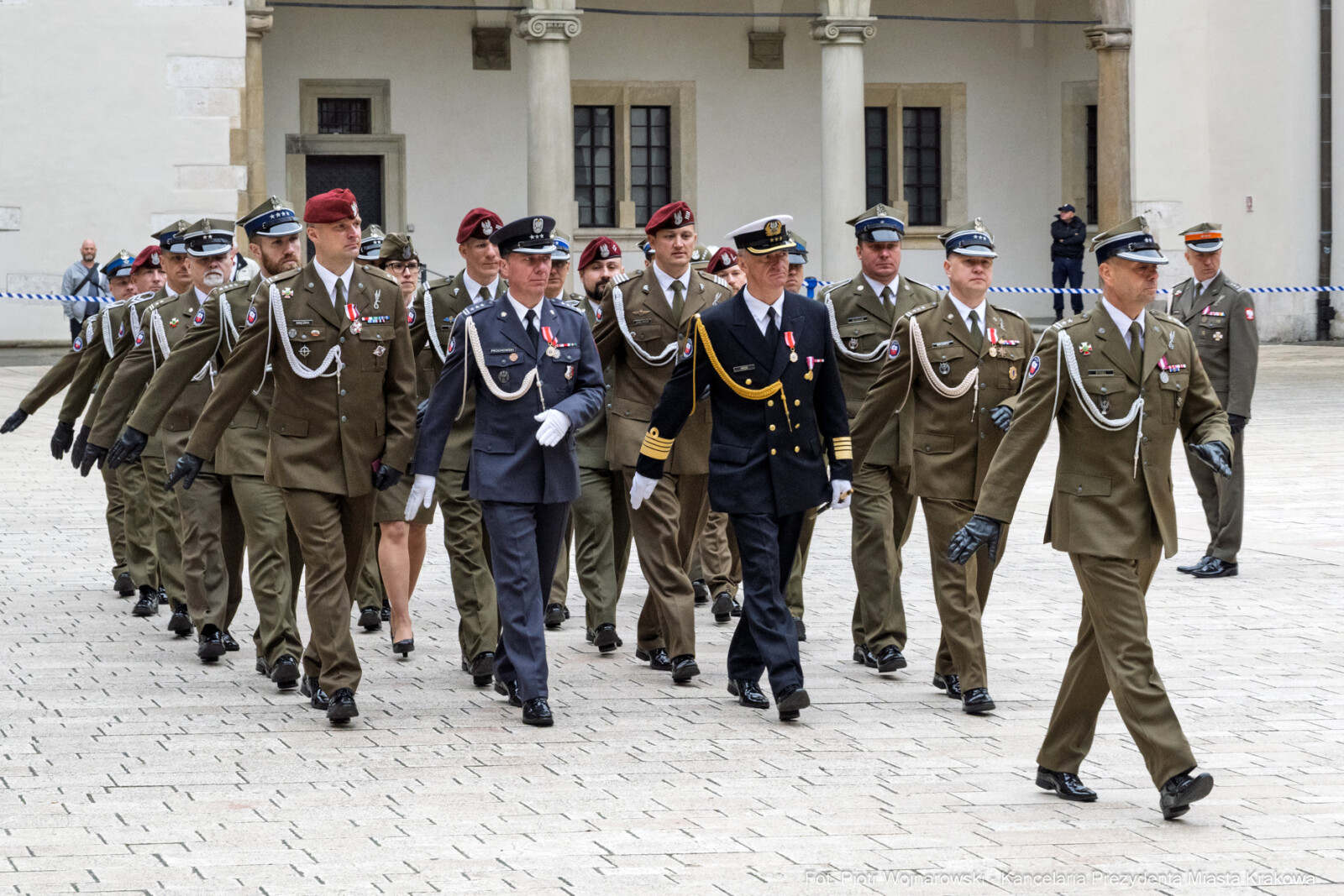 Miszalski, wojsko, Wawel,świeto, 2 KP-DKL, 2 Korpus Polski,  zdjęcia, fotokronik  Autor: Piotr Wojnarowski