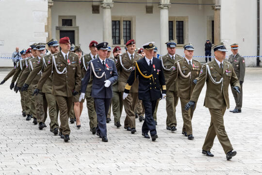 Miszalski, wojsko, Wawel,świeto, 2 KP-DKL, 2 Korpus Polski,  zdjęcia, fotokronik