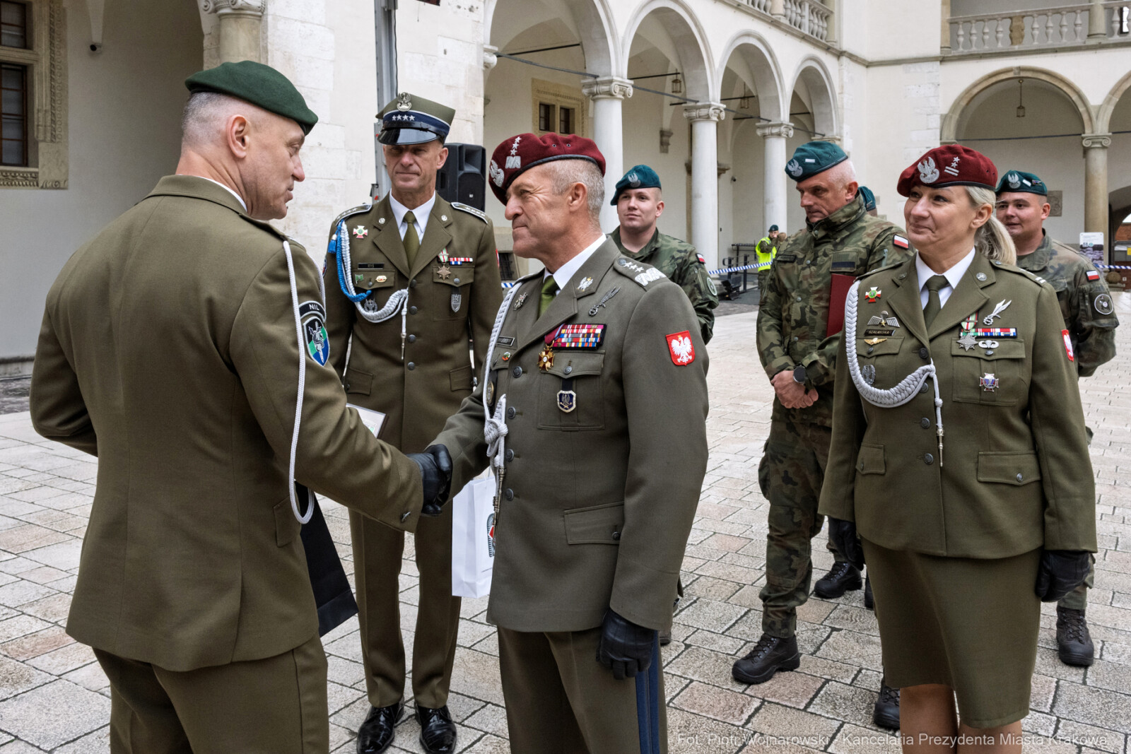 Miszalski, wojsko, Wawel,świeto, 2 KP-DKL, 2 Korpus Polski,  zdjęcia, fotokronik  Autor: Piotr Wojnarowski