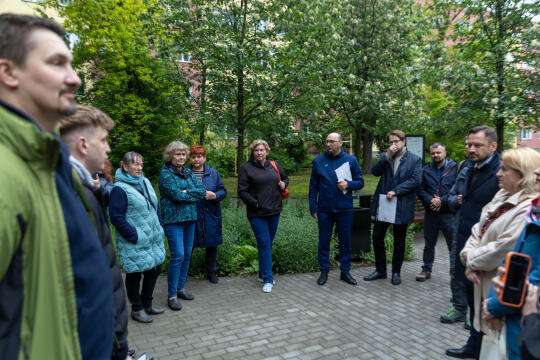 0S4A6911.jpg-Spotkanie, Miszalski, Mieszkańcy, Ulica Miechowity, zdjęcia
