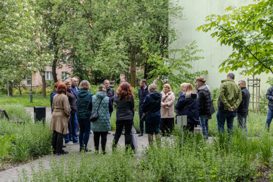 0S4A6919.jpg-Spotkanie, Miszalski, Mieszkańcy, Ulica Miechowity, zdjęcia