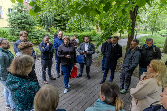 0S4A7009.jpg-Spotkanie, Miszalski, Mieszkańcy, Ulica Miechowity, zdjęcia