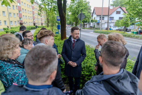 0S4A7099.jpg-Spotkanie, Miszalski, Mieszkańcy, Ulica Miechowity, zdjęcia