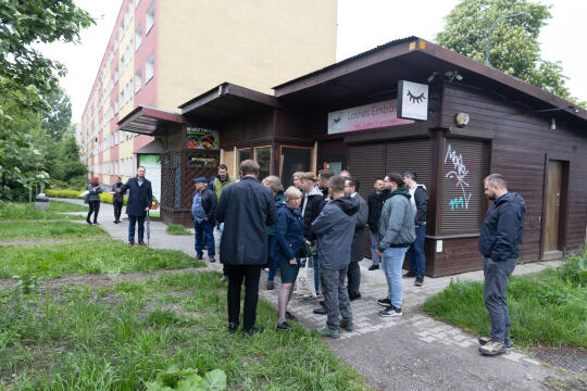 0S4A7179.jpg-Spotkanie, Miszalski, Mieszkańcy, Ulica Miechowity, zdjęcia