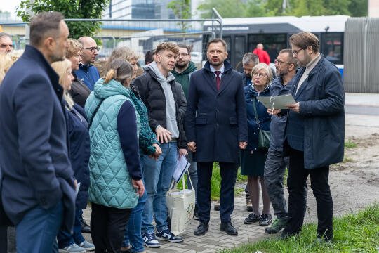 0S4A7213.jpg-Spotkanie, Miszalski, Mieszkańcy, Ulica Miechowity, zdjęcia