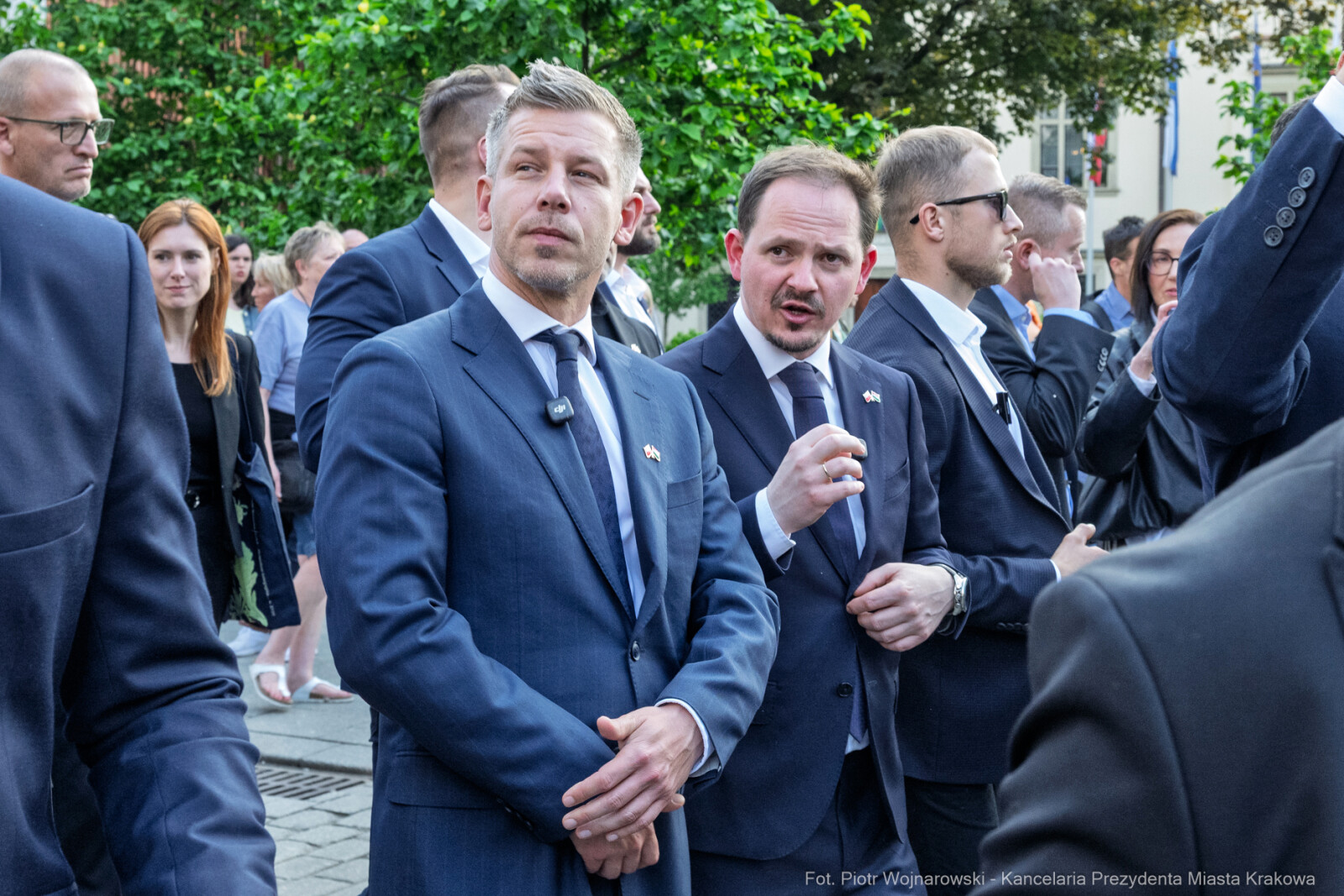 Miszalski, Peter Magyar, spotkanie, premier, Węgry, zdjęcia, fotokronika, kraków, foto  Autor: Piotr Wojnarowski