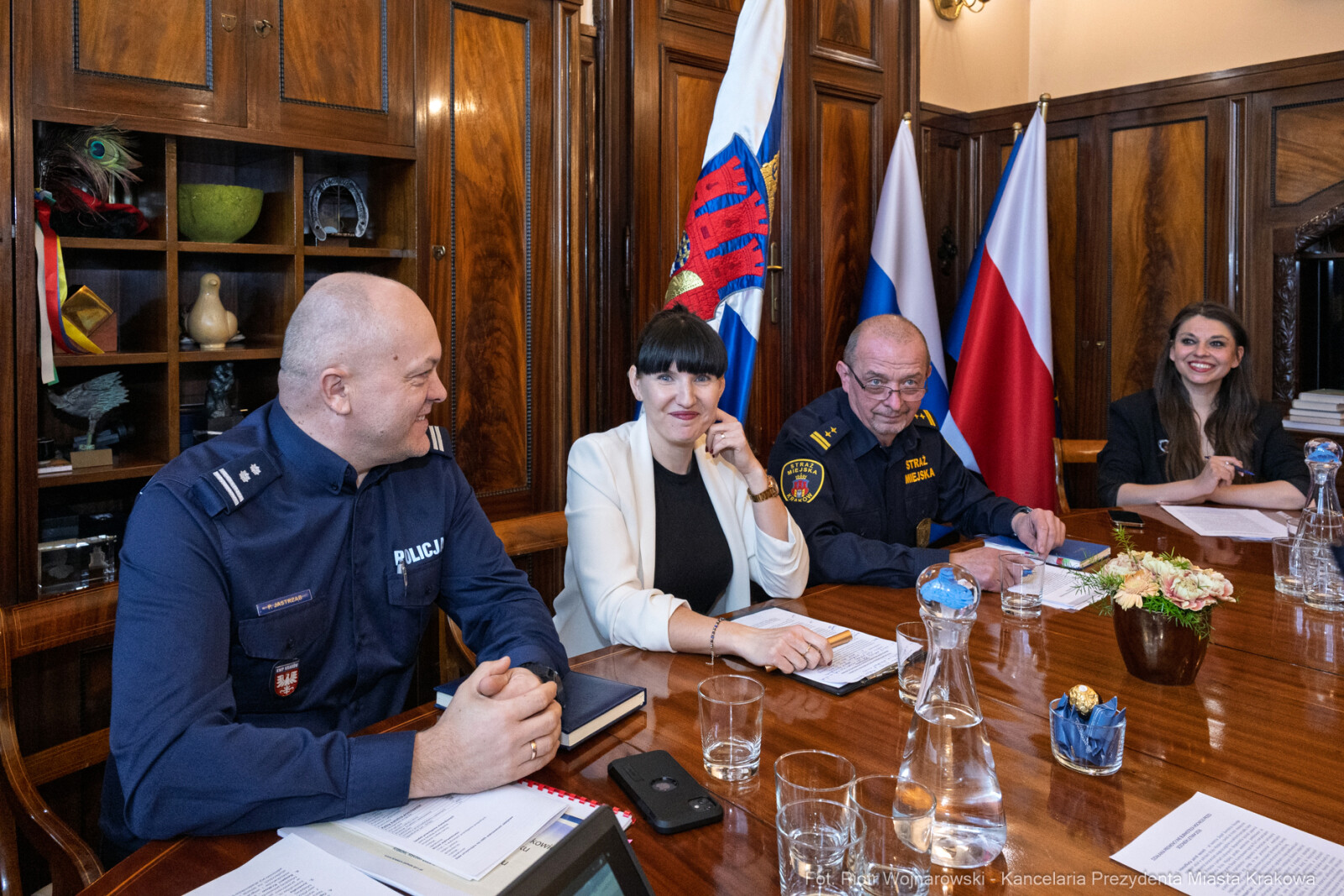Miszalski, służby, policja, straż miejska, straż pożarna, Fryczek, Chamielec  Autor: Piotr Wojnarowski