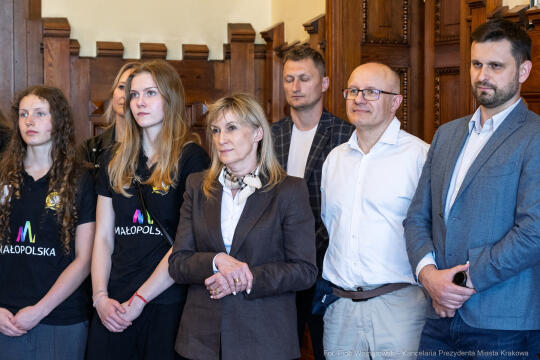 Miszalski, spotkanie, siatklówka, SKS Sparta, Hutnik Kraków,  zdjęcia, fotokronika, kr