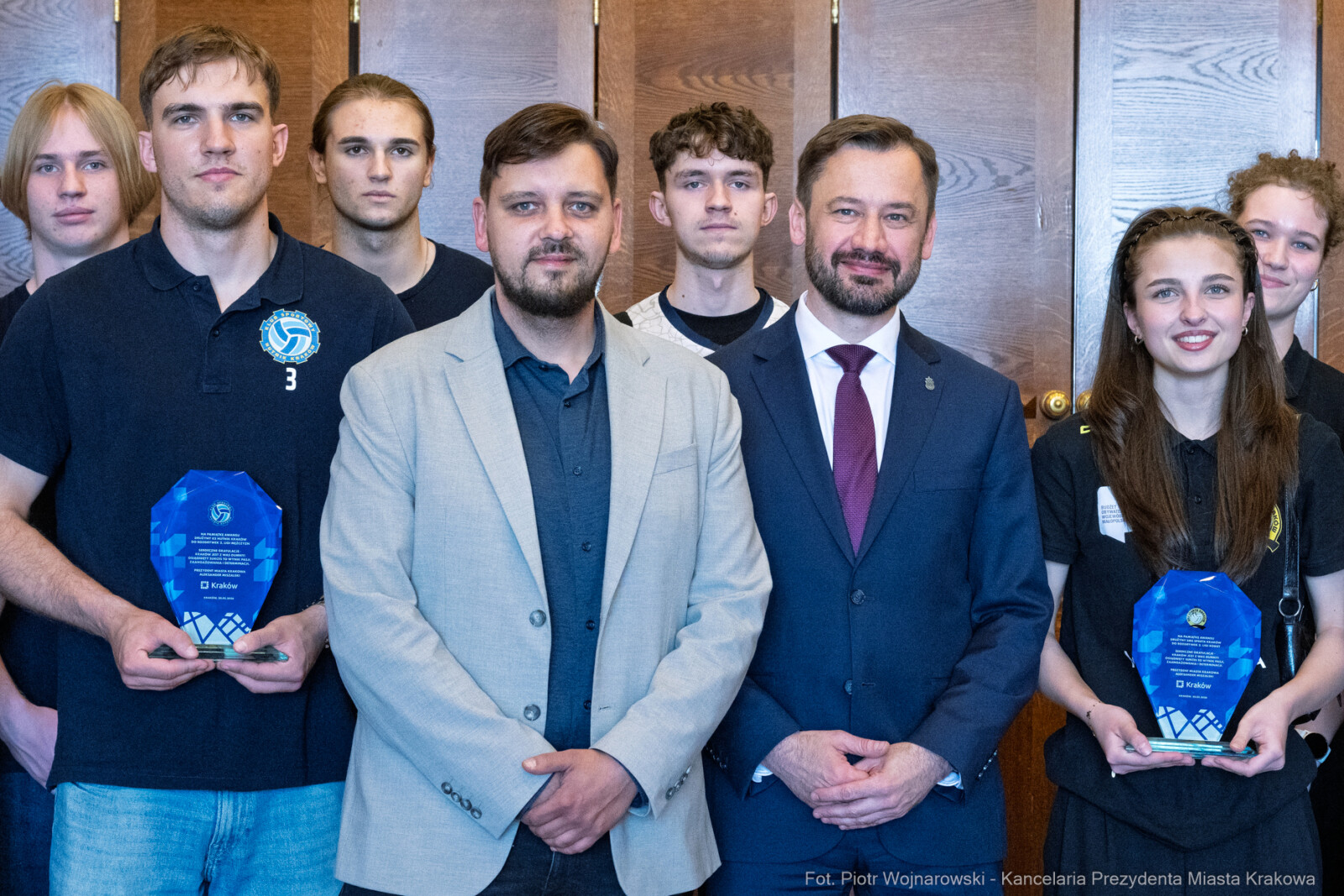 Miszalski, spotkanie, siatklówka, SKS Sparta, Hutnik Kraków,  zdjęcia, fotokronika, kr  Autor: Piotr Wojnarowski