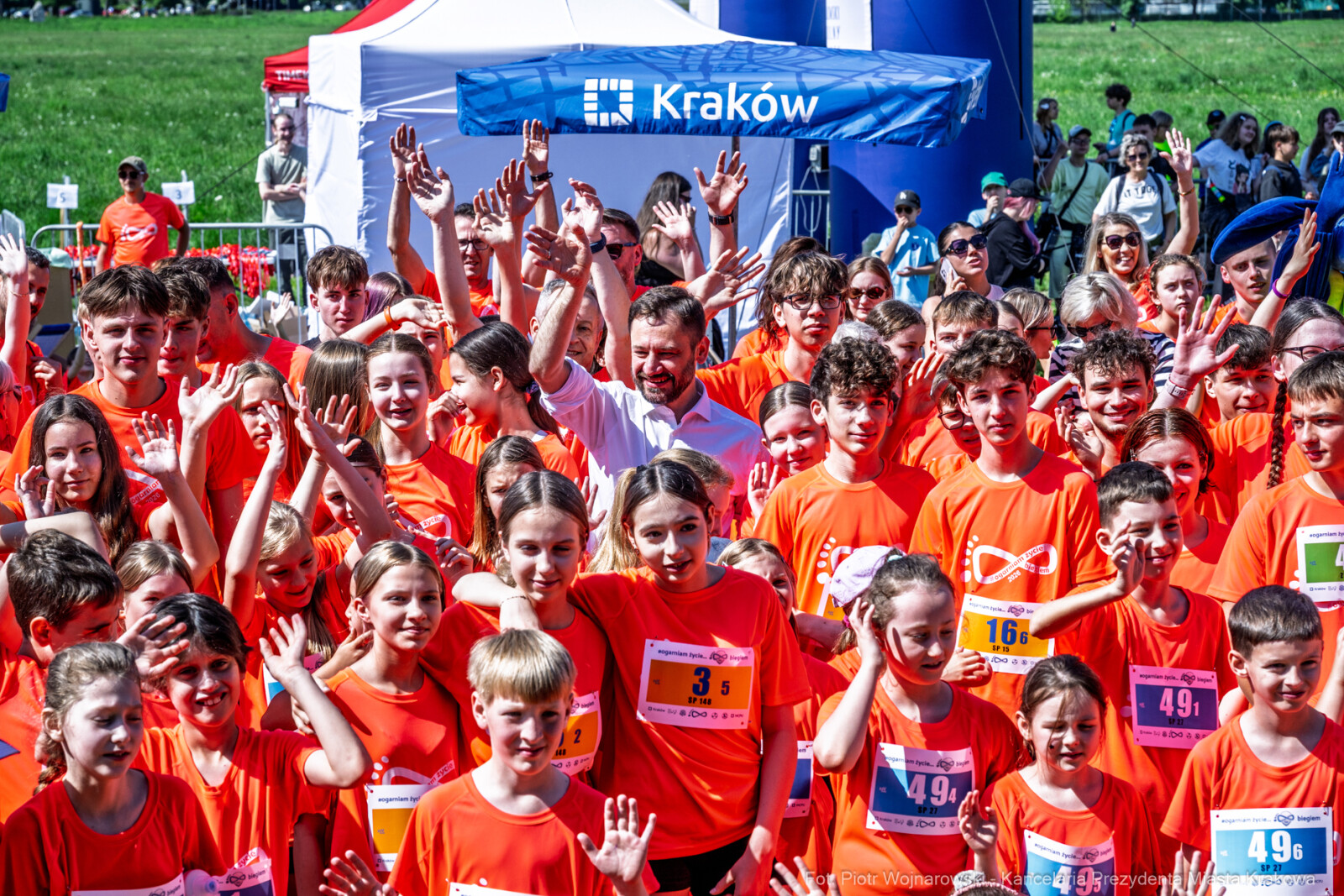 Miszalski, #Ogarniam życie, bieg, uczniowie, Błonia, sport, zdjęcia, fotokronika, k  Autor: Piotr Wojnarowski