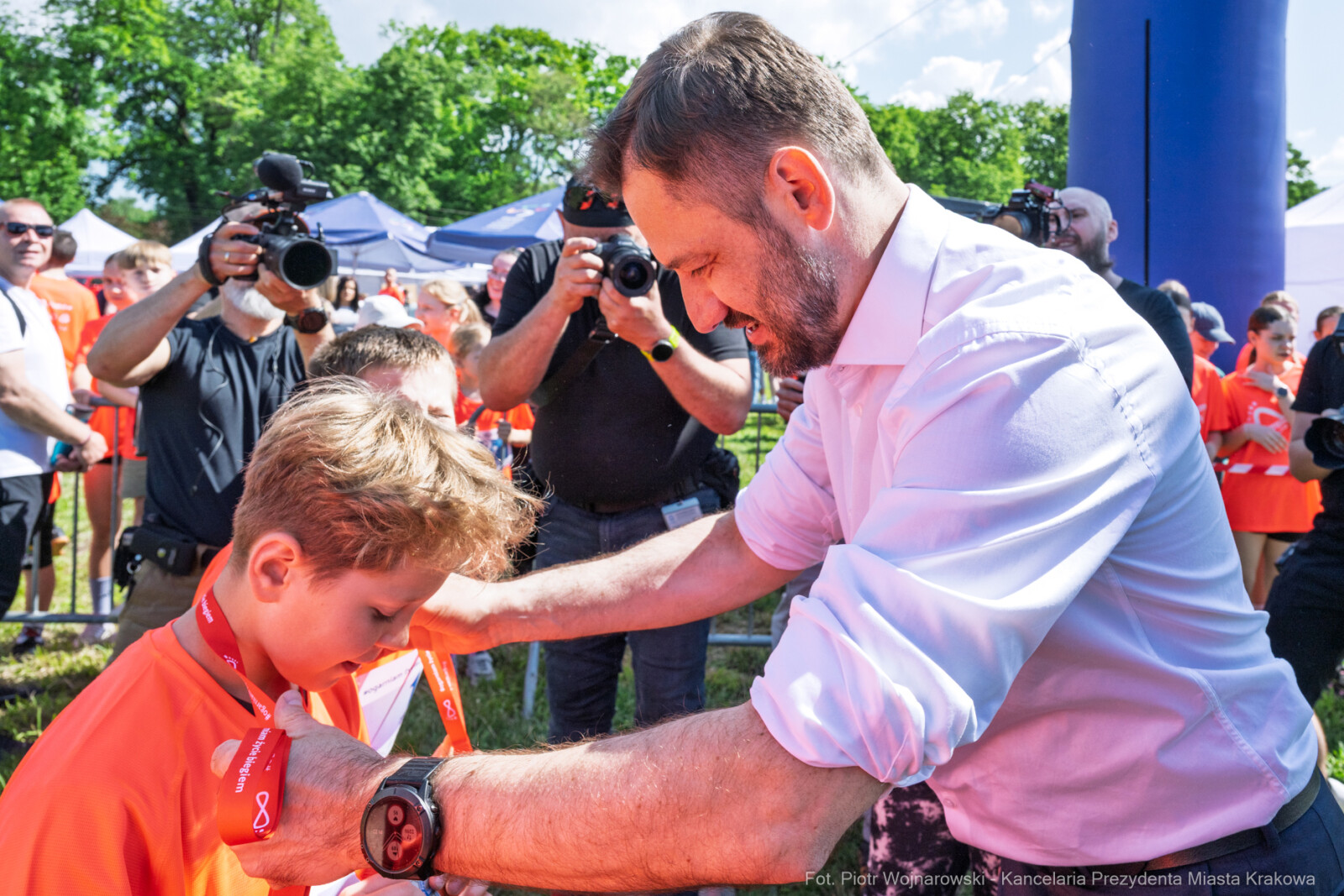 Miszalski, #Ogarniam życie, bieg, uczniowie, Błonia, sport, zdjęcia, fotokronika, k  Autor: Piotr Wojnarowski