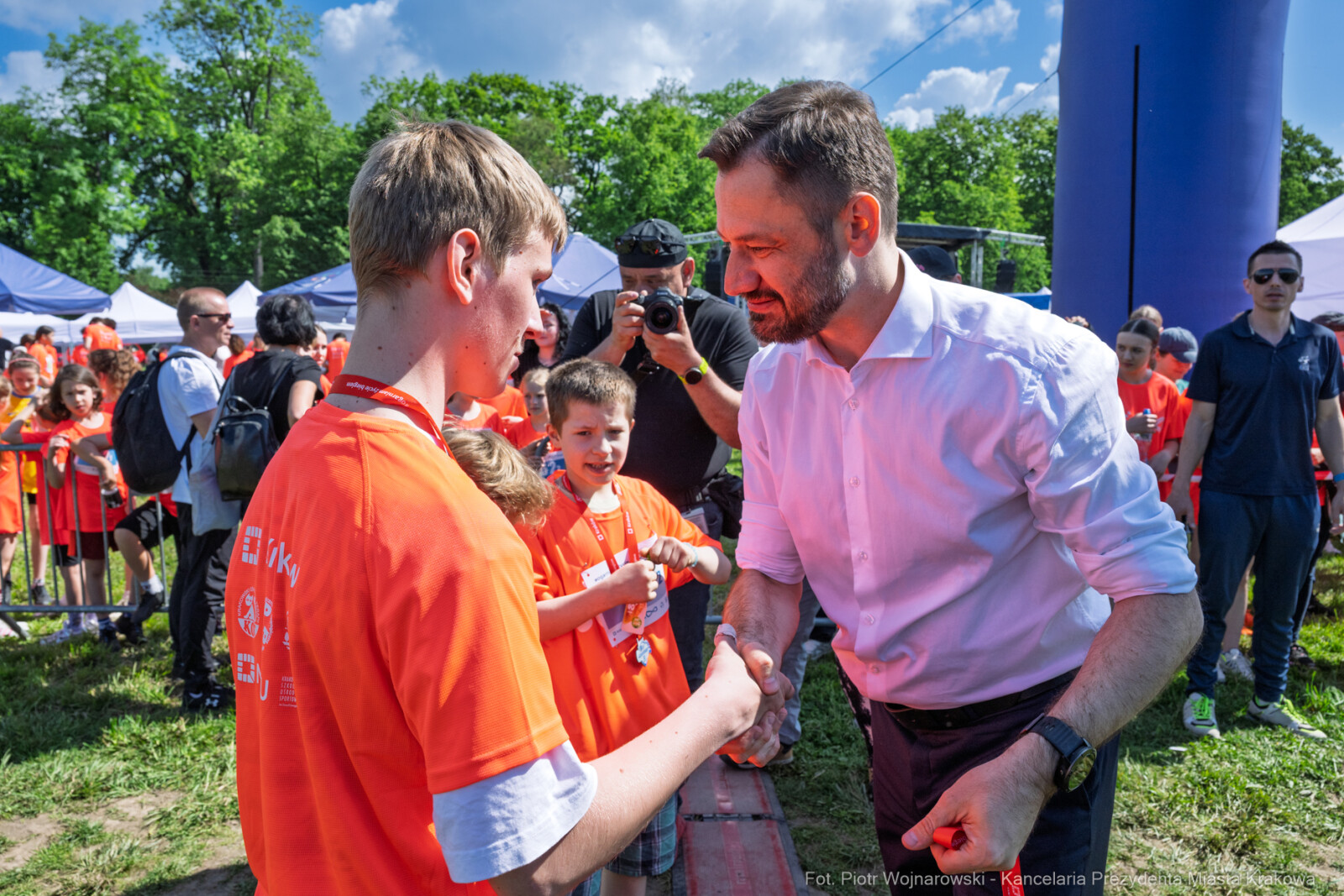 Miszalski, #Ogarniam życie, bieg, uczniowie, Błonia, sport, zdjęcia, fotokronika, k  Autor: Piotr Wojnarowski