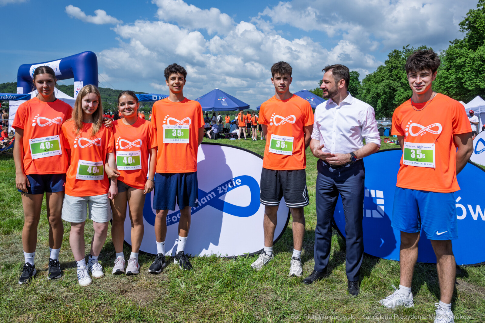 Miszalski, #Ogarniam życie, bieg, uczniowie, Błonia, sport, zdjęcia, fotokronika, k  Autor: Piotr Wojnarowski