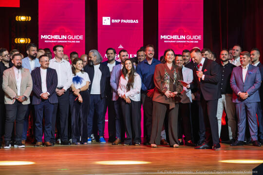 MICHELIN, Guide Ceremony Poland 2026, ICE, Raś, Bottiglieria 1881, zdjęcia, fotokronika, kraków, 