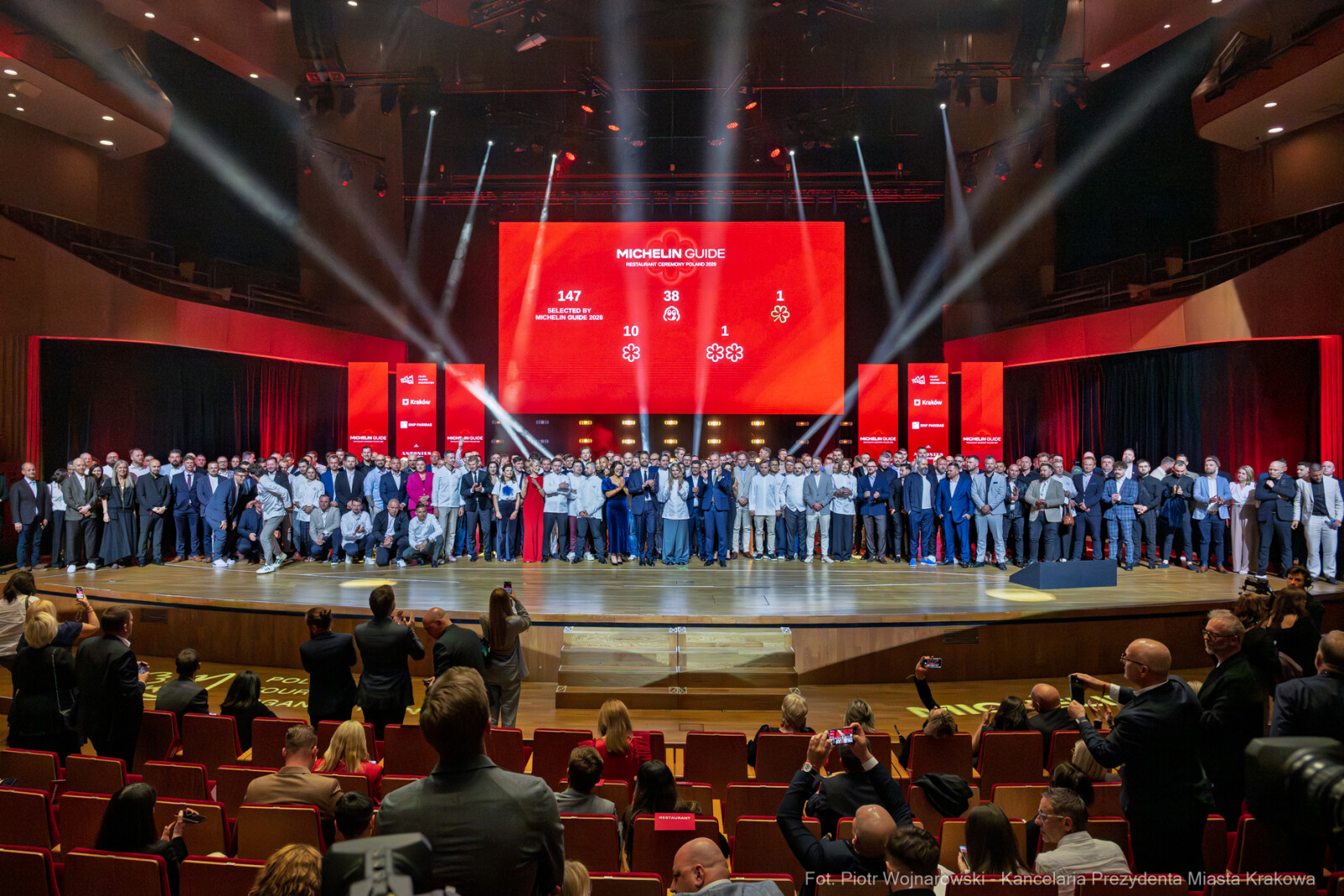 MICHELIN, Guide Ceremony Poland 2026, ICE, Raś, Bottiglieria 1881, zdjęcia, fotokronika, kraków,   Autor: Piotr Wojnarowski