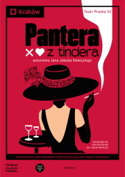 Logo: PANTERA Z TINDERA – Komedia teatralna