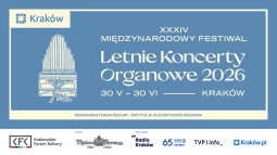 Logo: XXXIV Międzynarodowy Festiwal Letnie Koncerty Organowe/ 34th International Festival “Summer Organ Concerts”