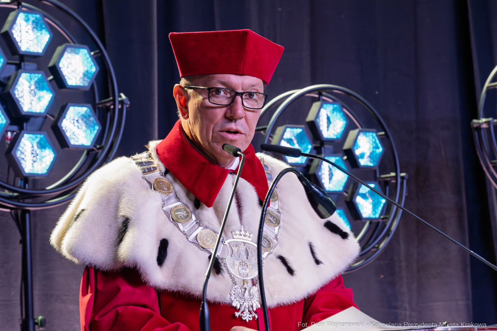 Galeria zdjęć Święto UEK, Uniwersytet Ekonomiczny w Krakowie święto, prof. Jacek Purchla  Autor: Piotr Wojnarowski