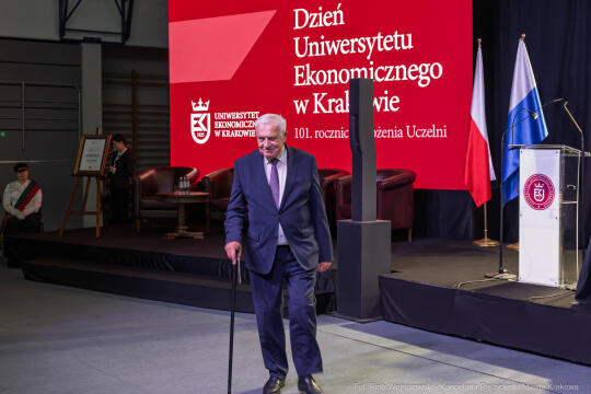 Galeria zdjęć Święto UEK, Uniwersytet Ekonomiczny w Krakowie święto, prof. Jacek Purchla