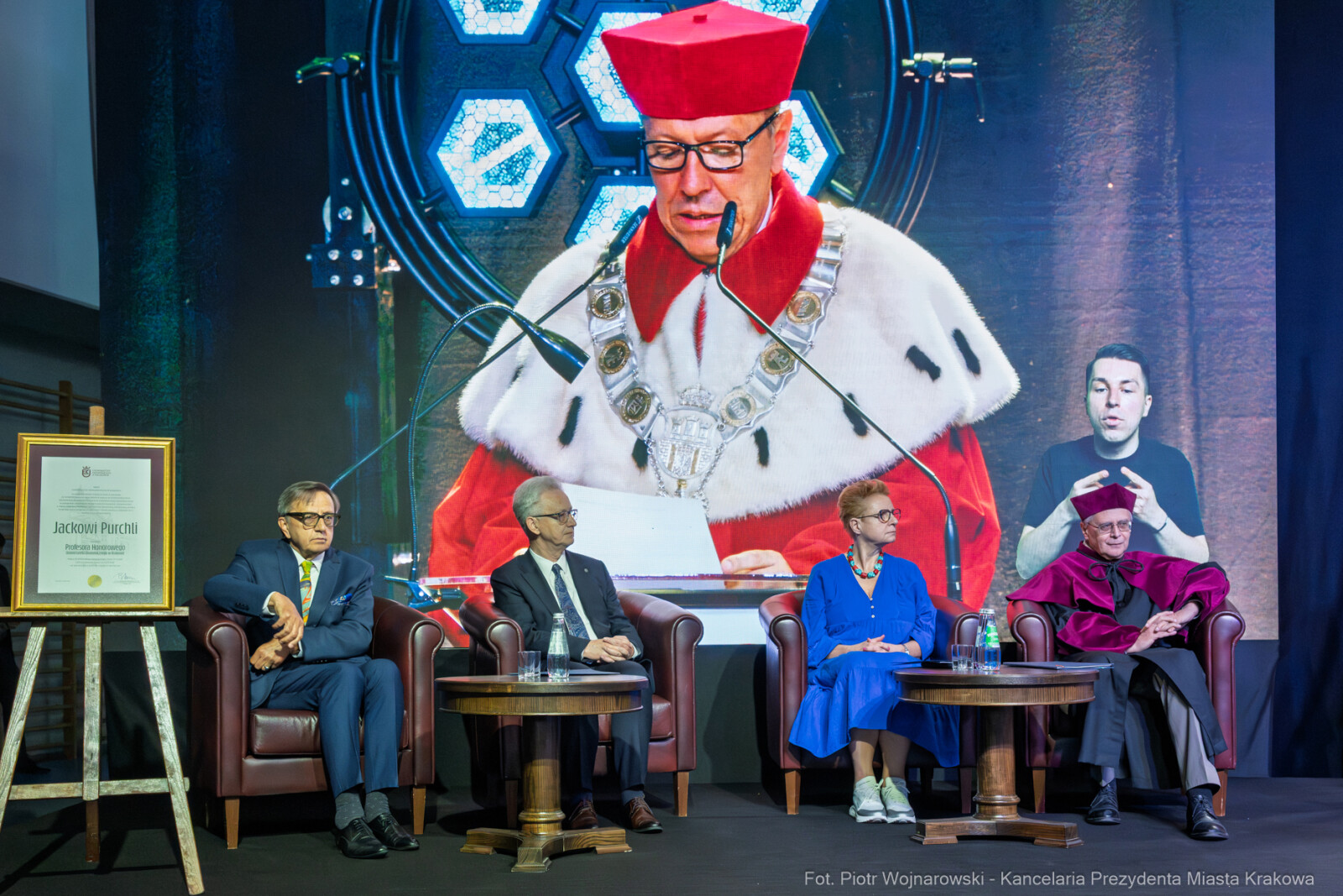 Galeria zdjęć Święto UEK, Uniwersytet Ekonomiczny w Krakowie święto, prof. Jacek Purchla  Autor: Piotr Wojnarowski