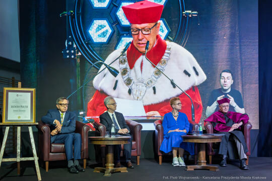 Galeria zdjęć Święto UEK, Uniwersytet Ekonomiczny w Krakowie święto, prof. Jacek Purchla