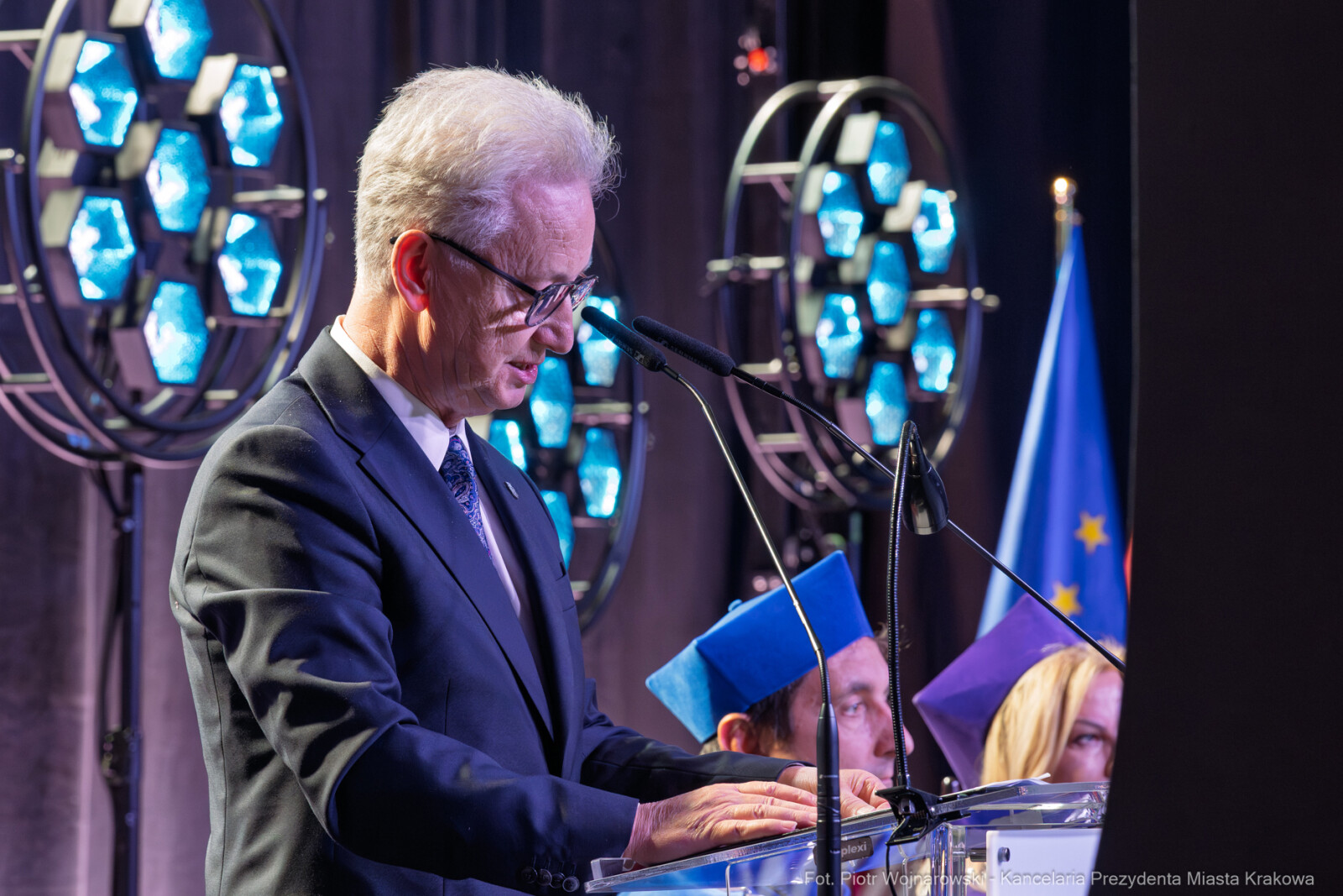 Galeria zdjęć Święto UEK, Uniwersytet Ekonomiczny w Krakowie święto, prof. Jacek Purchla  Autor: Piotr Wojnarowski
