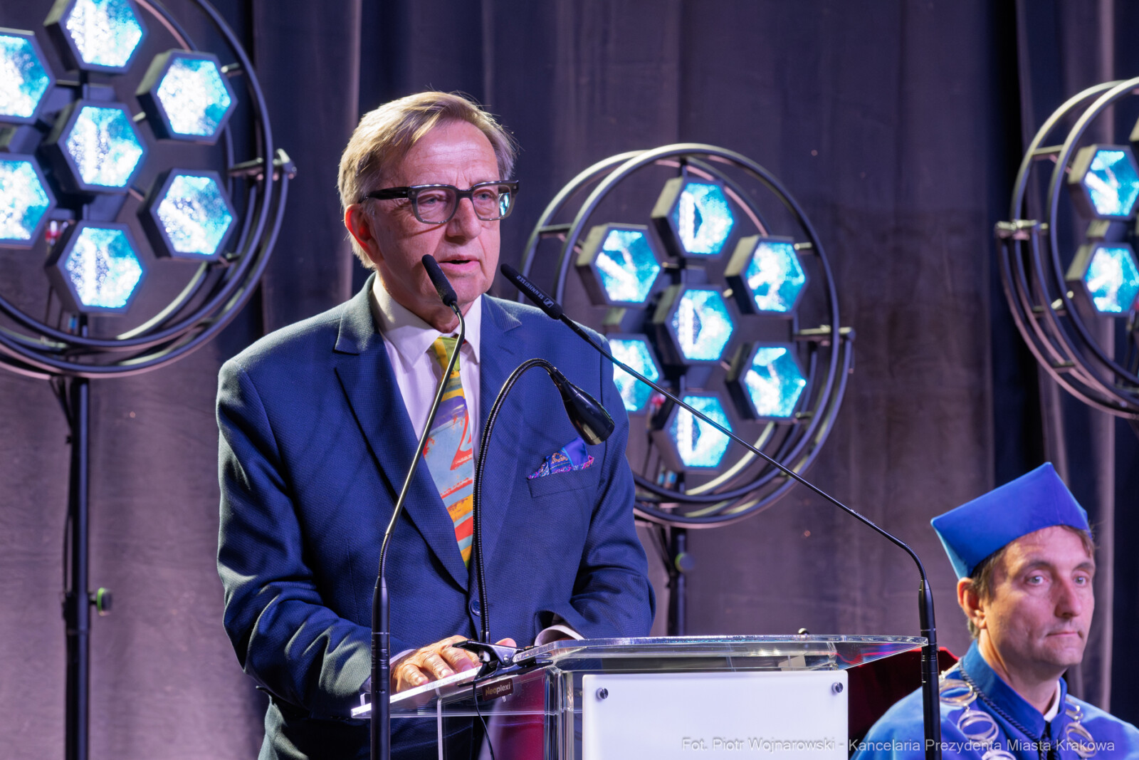 Galeria zdjęć Święto UEK, Uniwersytet Ekonomiczny w Krakowie święto, prof. Jacek Purchla  Autor: Piotr Wojnarowski