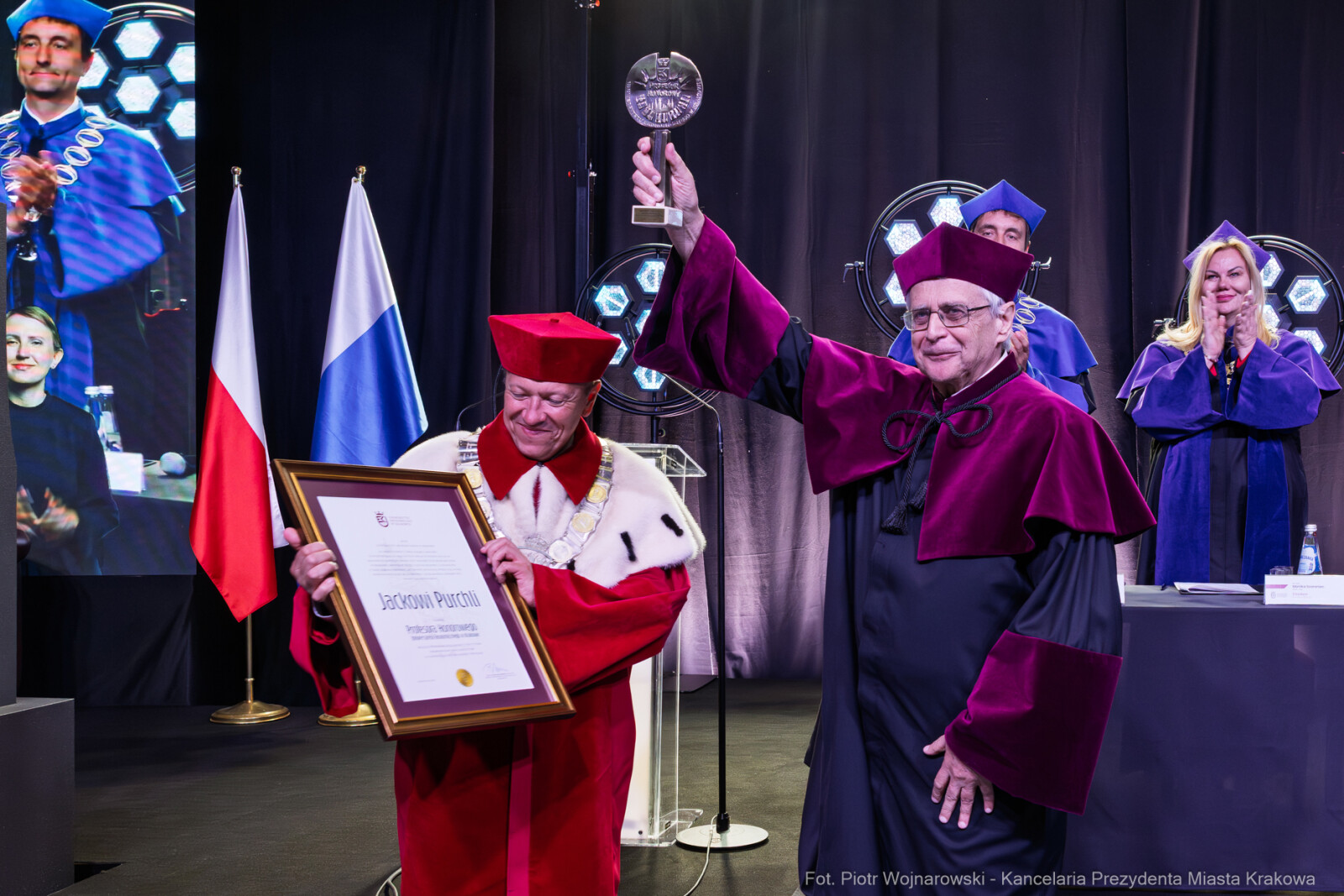 Galeria zdjęć Święto UEK, Uniwersytet Ekonomiczny w Krakowie święto, prof. Jacek Purchla  Autor: Piotr Wojnarowski
