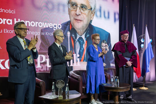 Galeria zdjęć Święto UEK, Uniwersytet Ekonomiczny w Krakowie święto, prof. Jacek Purchla