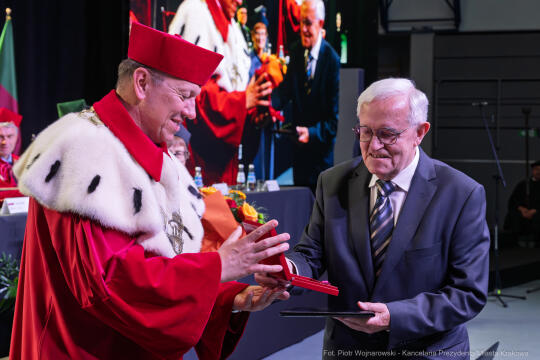 Galeria zdjęć Święto UEK, Uniwersytet Ekonomiczny w Krakowie święto, prof. Jacek Purchla