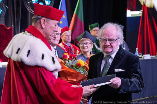 Galeria zdjęć Święto UEK, Uniwersytet Ekonomiczny w Krakowie święto, prof. Jacek Purchla