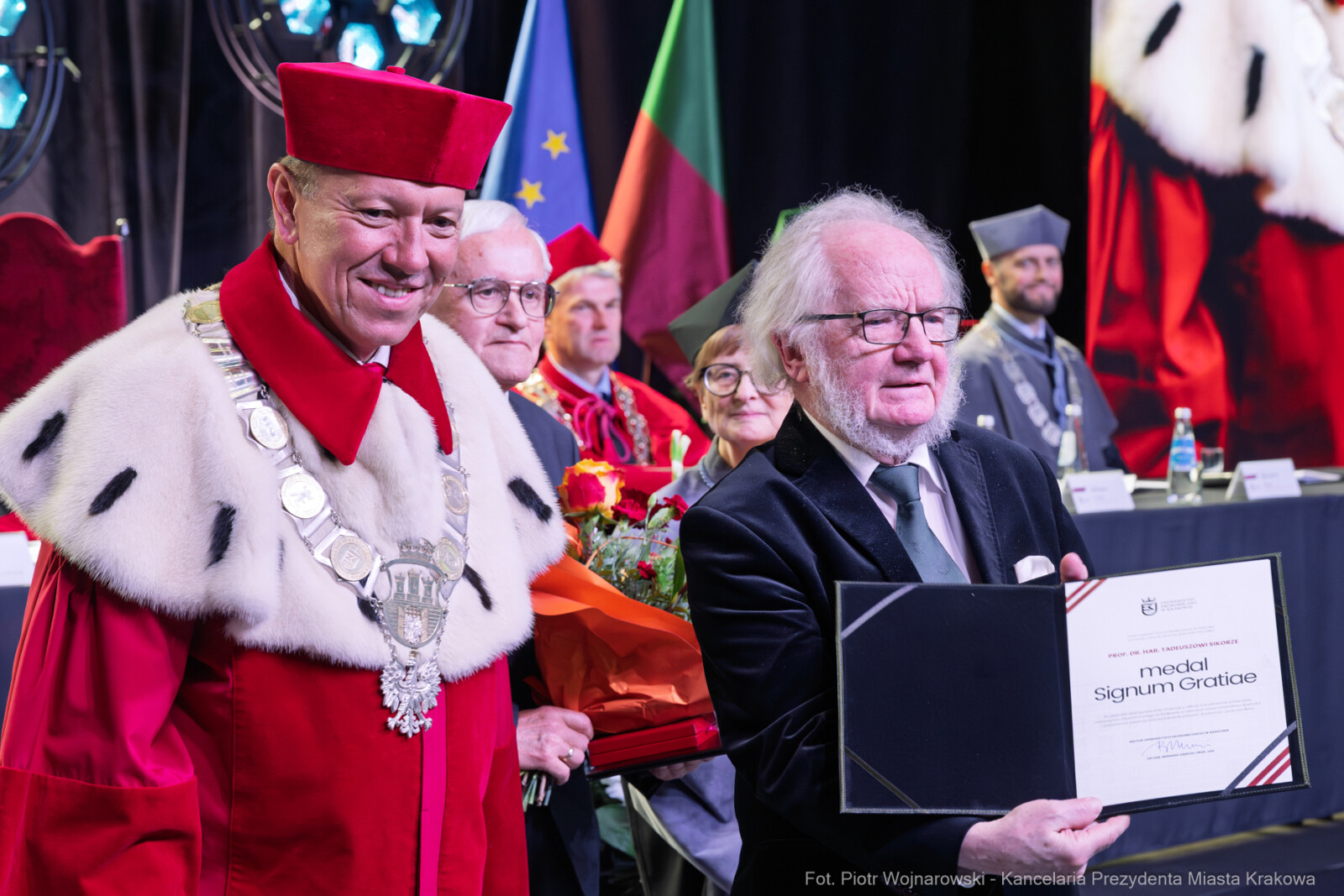 Galeria zdjęć Święto UEK, Uniwersytet Ekonomiczny w Krakowie święto, prof. Jacek Purchla  Autor: Piotr Wojnarowski