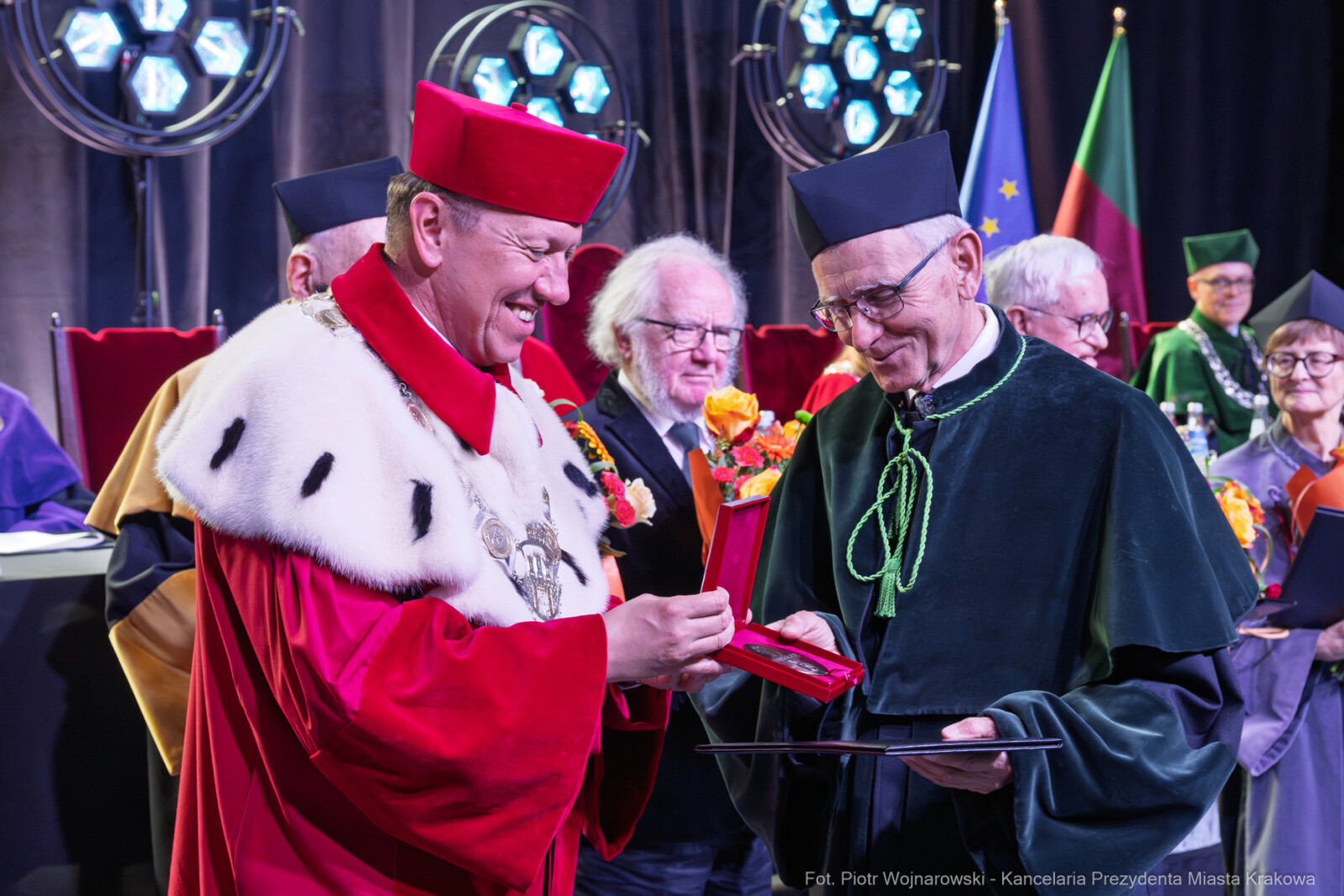 Galeria zdjęć Święto UEK, Uniwersytet Ekonomiczny w Krakowie święto, prof. Jacek Purchla  Autor: Piotr Wojnarowski