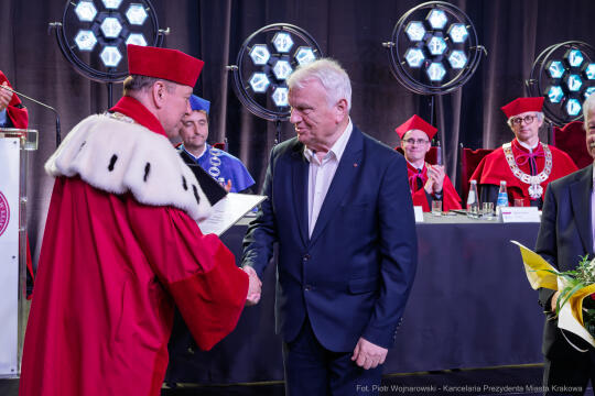 Galeria zdjęć Święto UEK, Uniwersytet Ekonomiczny w Krakowie święto, prof. Jacek Purchla