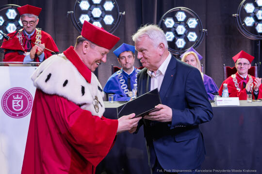 Galeria zdjęć Święto UEK, Uniwersytet Ekonomiczny w Krakowie święto, prof. Jacek Purchla