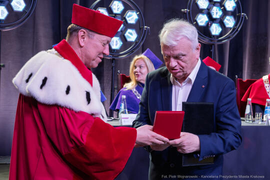 Galeria zdjęć Święto UEK, Uniwersytet Ekonomiczny w Krakowie święto, prof. Jacek Purchla