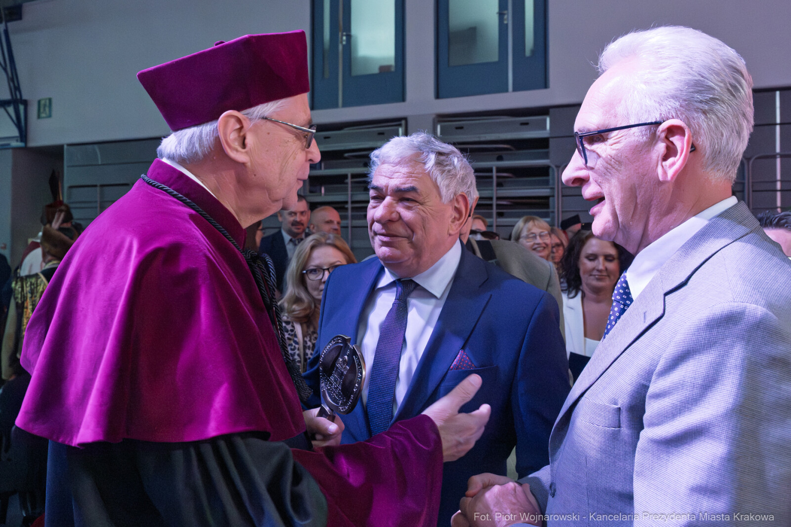 Galeria zdjęć Święto UEK, Uniwersytet Ekonomiczny w Krakowie święto, prof. Jacek Purchla  Autor: Piotr Wojnarowski