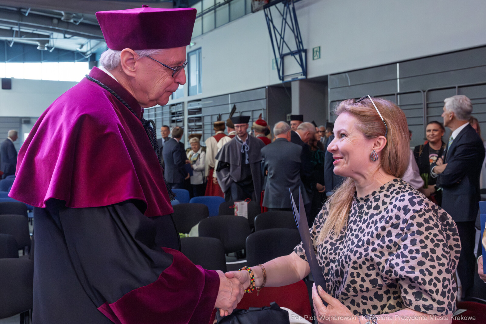 Galeria zdjęć Święto UEK, Uniwersytet Ekonomiczny w Krakowie święto, prof. Jacek Purchla  Autor: Piotr Wojnarowski