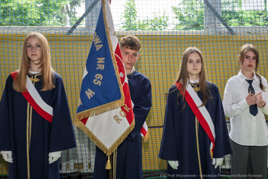 Szkoła Podstawowa nr 65 Kraków, zdjęcia z jubileuszu szkoły, jubileusz 150-lecia szkoły,  SP 65
