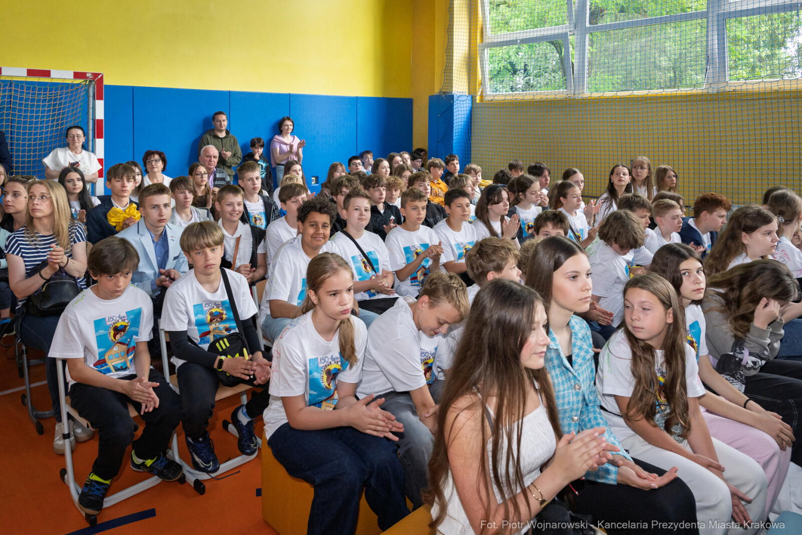 Szkoła Podstawowa nr 65 Kraków, zdjęcia z jubileuszu szkoły, jubileusz 150-lecia szkoły,  SP 65  Autor: Piotr Wojnarowski