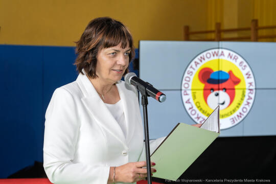 Szkoła Podstawowa nr 65 Kraków, zdjęcia z jubileuszu szkoły, jubileusz 150-lecia szkoły,  SP 65